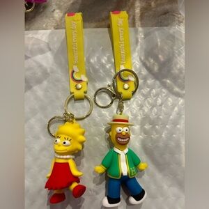 Cartoon Simpson’s Character Keychains $6 EACH SALE‼️‼️